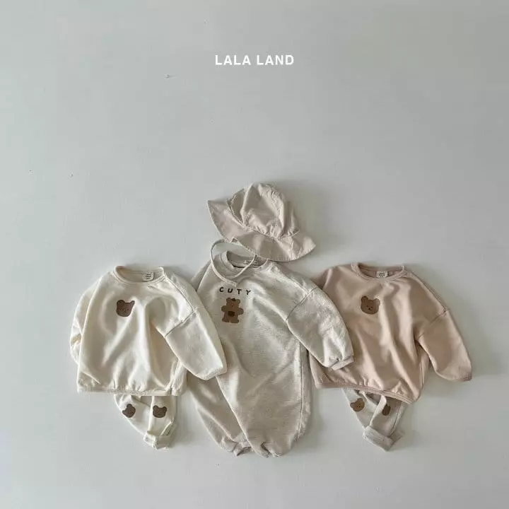Lalaland - Korean Baby Fashion - #babyoutfit - Bebe Knee Bear Leggings - 6
