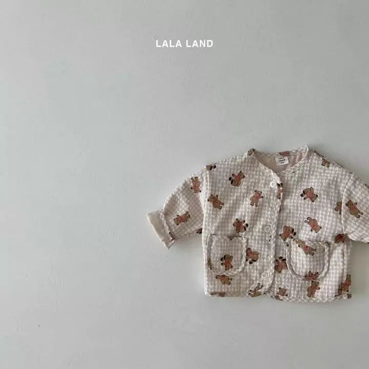 Lalaland - Korean Baby Fashion - #babyoutfit - Bebe Bear Bonding Jacket - 6
