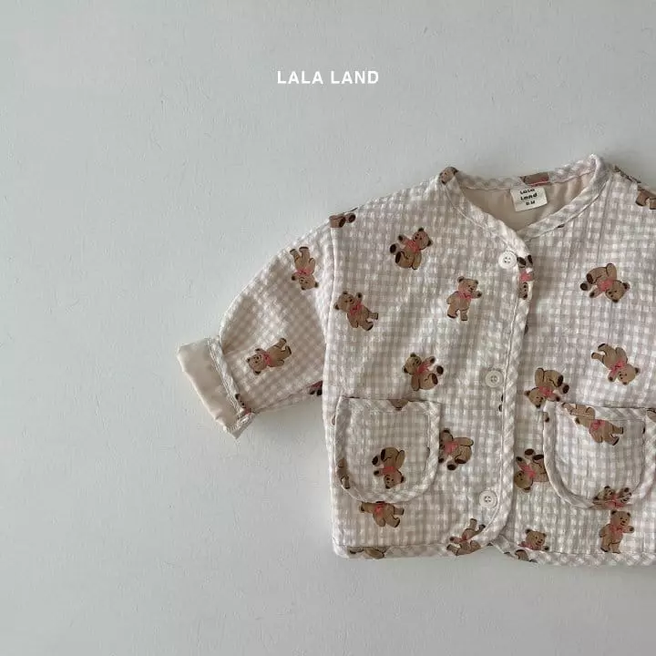 Lalaland - Korean Baby Fashion - #babyoutfit - Bebe Bear Bonding Jacket - 7