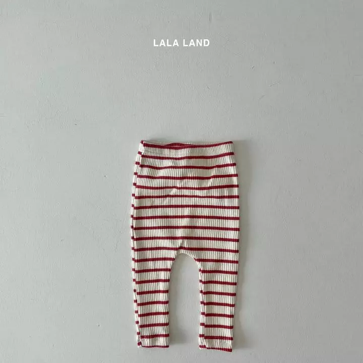 Lalaland - Korean Baby Fashion - #babywear - Bebe Stripes Leggings - 9