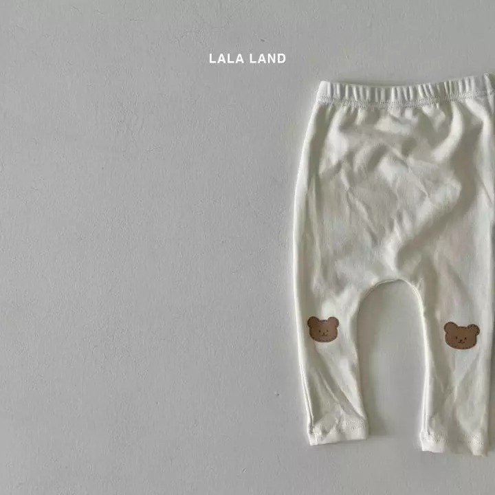 Lalaland - Korean Baby Fashion - #babywear - Bebe Knee Bear Leggings - 8