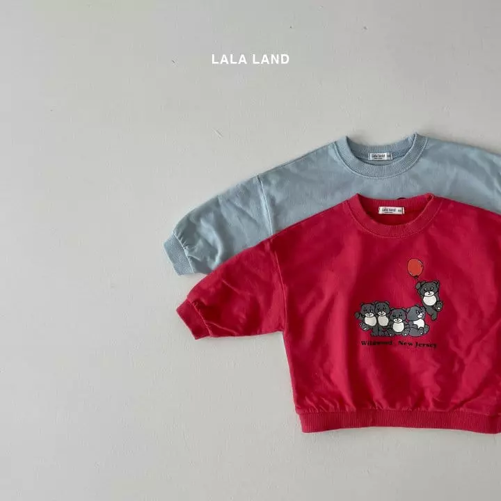 Lalaland - Korean Baby Fashion - #babywear - Bebe Balloon Bear Sweatshirt