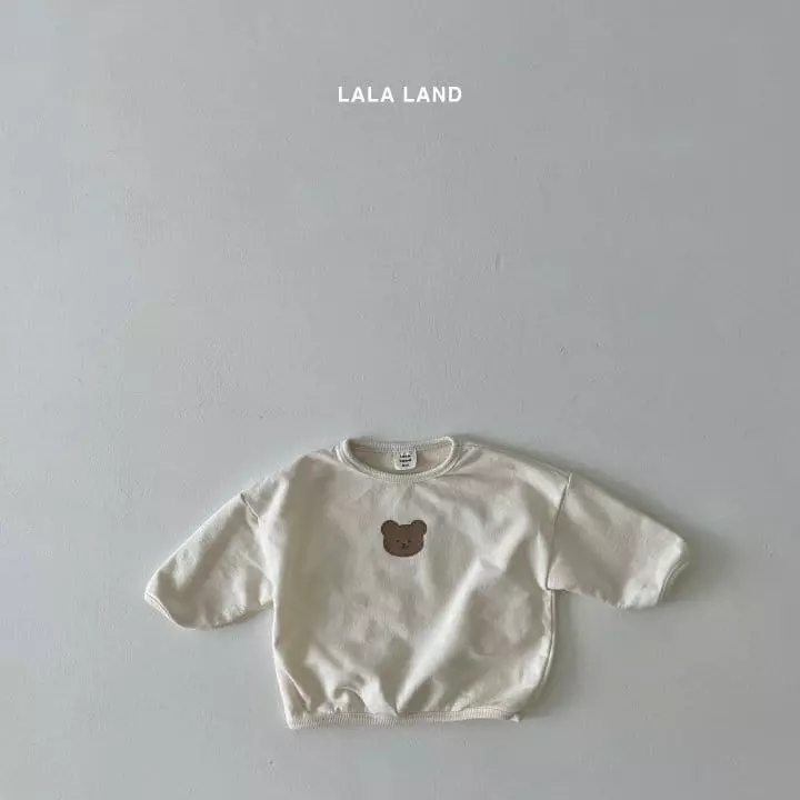 Lalaland - Korean Baby Fashion - #onlinebabyboutique - Bebe Piping Bear Sweatshirt - 8