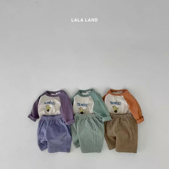 Lalaland - Korean Baby Fashion - #onlinebabyboutique - Bebe Duck Raglan Tee - 5
