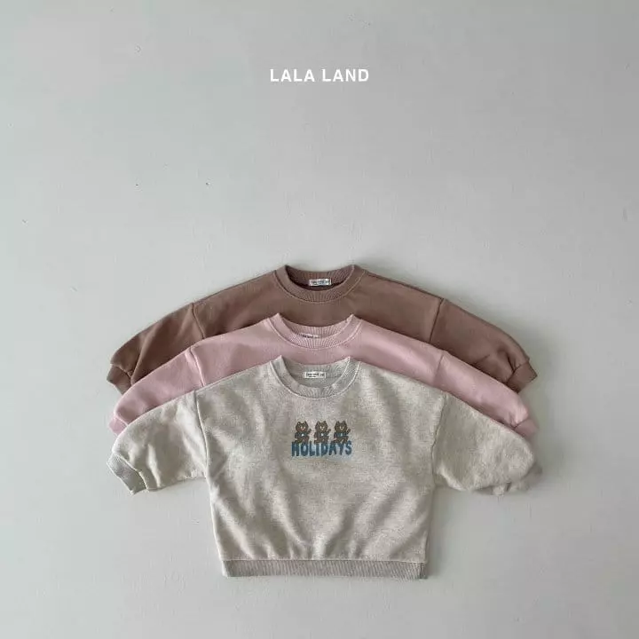 Lalaland - Korean Baby Fashion - #onlinebabyboutique - Bebe Holly Day Sweatshirt - 3