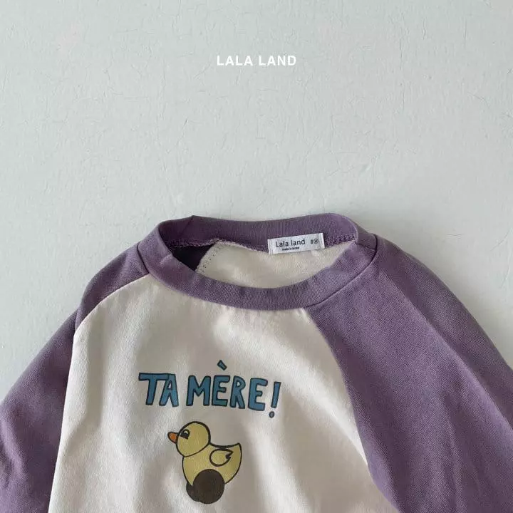 Lalaland - Korean Baby Fashion - #onlinebabyshop - Bebe Duck Raglan Tee - 6