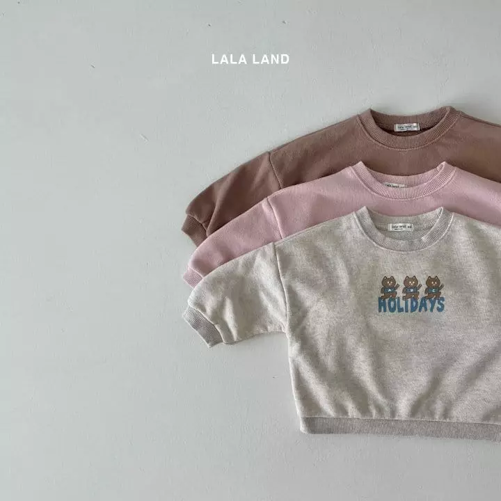 Lalaland - Korean Baby Fashion - #onlinebabyboutique - Bebe Holly Day Sweatshirt - 4