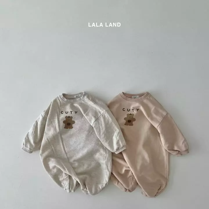 Lalaland - Korean Baby Fashion - #smilingbaby - Bebe Acorn Hat Bodysuit - 3