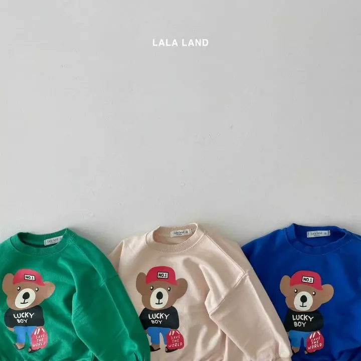 Lalaland - Korean Children Fashion - #Kfashion4kids - Lucky Boy Sweatshirt - 2
