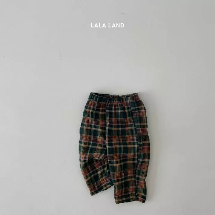 Lalaland - Korean Children Fashion - #childofig - Nell Check Pants - 11
