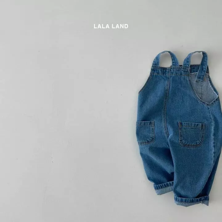 Lalaland - Korean Children Fashion - #childofig - Woodie Dungarees - 9