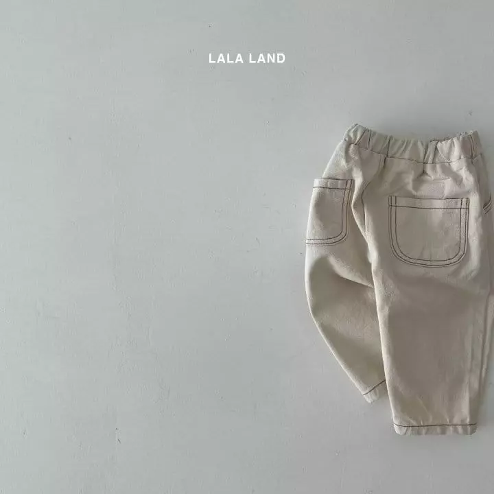 Lalaland - Korean Children Fashion - #childofig - Circle Baggy Pants - 7