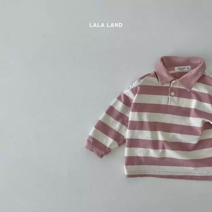 Lalaland - Korean Children Fashion - #childofig - Rugby Collar Tee - 10