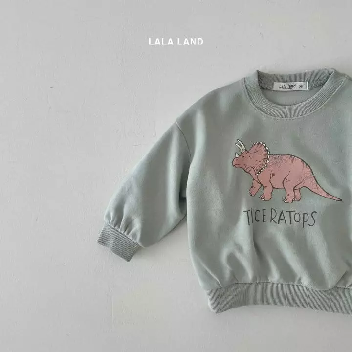 Lalaland - Korean Children Fashion - #childofig - Dino Sweatshirt - 5