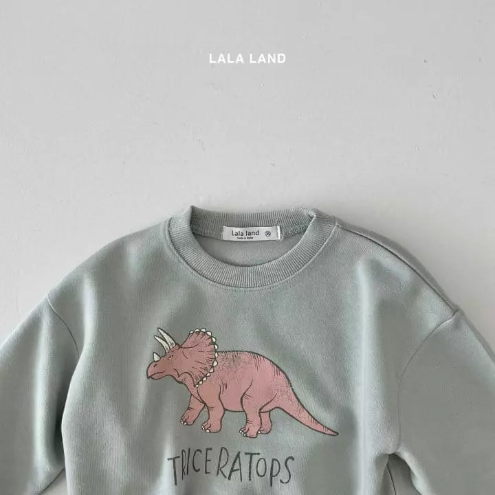 Lalaland - Korean Children Fashion - #childofig - Dino Sweatshirt - 6