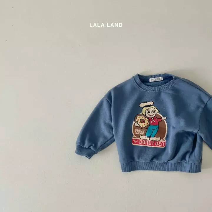 Lalaland - Korean Children Fashion - #childofig - Donut Sweatshirt - 4