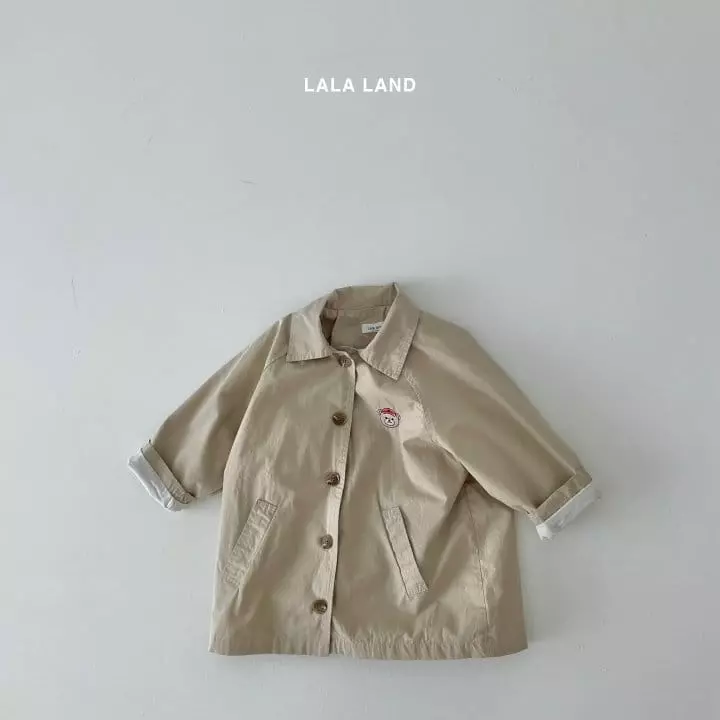Lalaland - Korean Children Fashion - #childrensboutique - Raglan Trench Coat