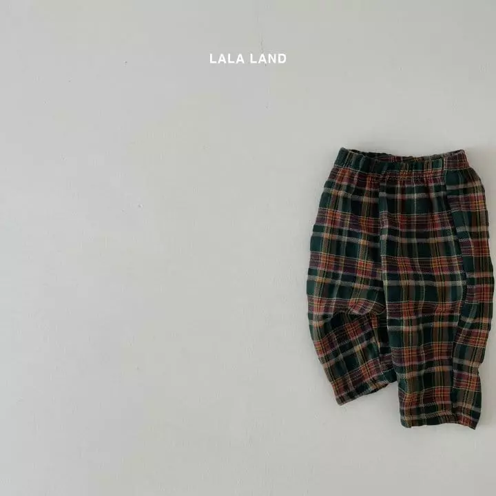 Lalaland - Korean Children Fashion - #childrensboutique - Nell Check Pants - 12