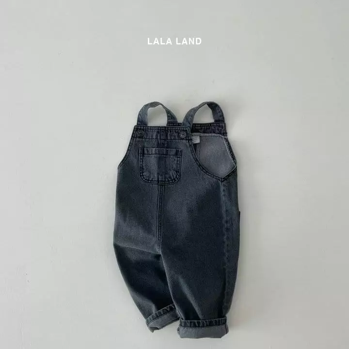 Lalaland - Korean Children Fashion - #childrensboutique - Woodie Dungarees - 10