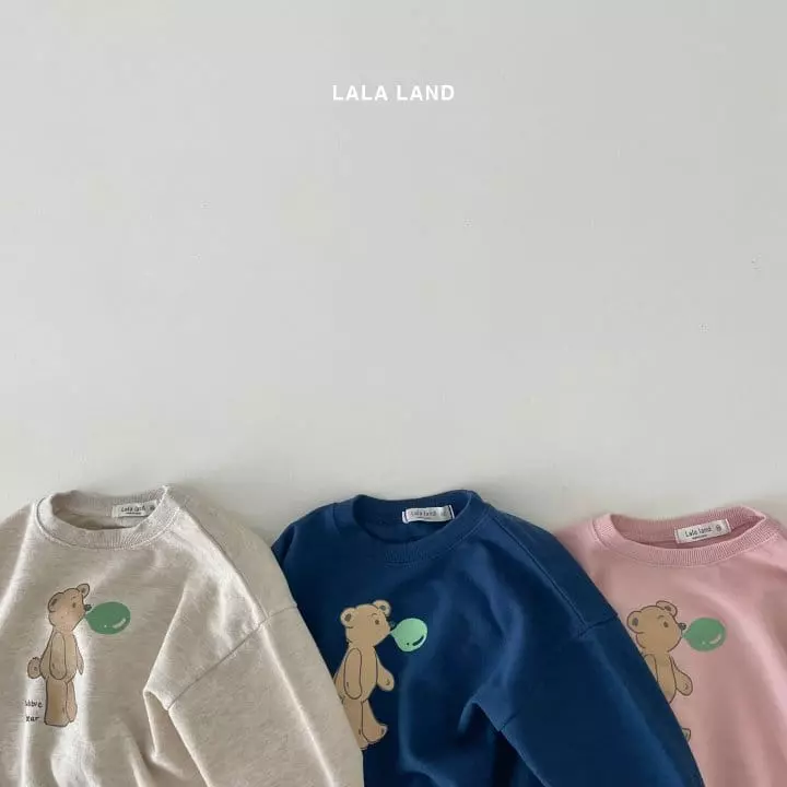 Lalaland - Korean Children Fashion - #childrensboutique - Balloon Gum Top Bottom Set - 2
