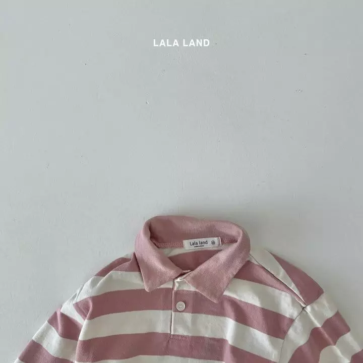 Lalaland - Korean Children Fashion - #childrensboutique - Rugby Collar Tee - 11