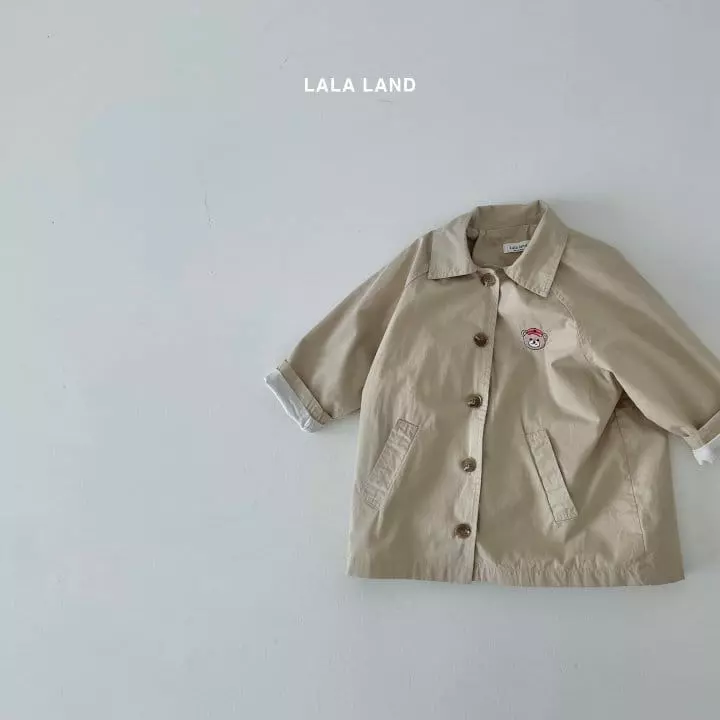 Lalaland - Korean Children Fashion - #designkidswear - Raglan Trench Coat - 2