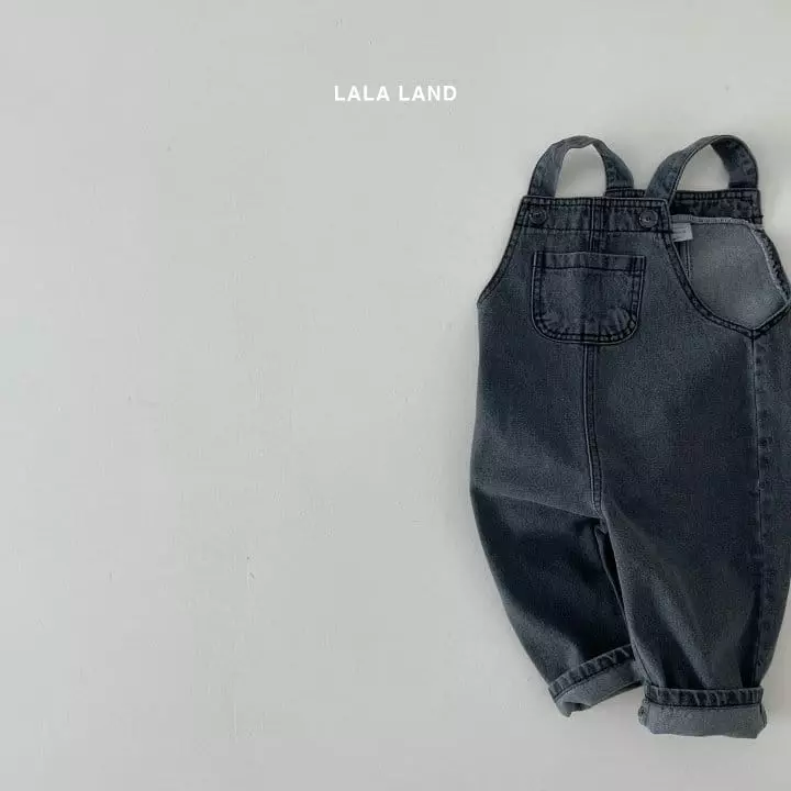 Lalaland - Korean Children Fashion - #designkidswear - Woodie Dungarees - 11