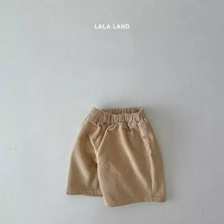 Lalaland - Korean Children Fashion - #designkidswear - Banmond Rib Half Pants - 7