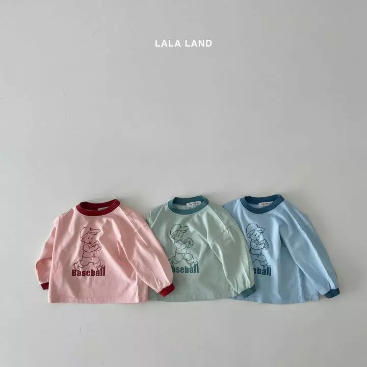 Lalaland - Korean Children Fashion - #designkidswear - Baseball Tee