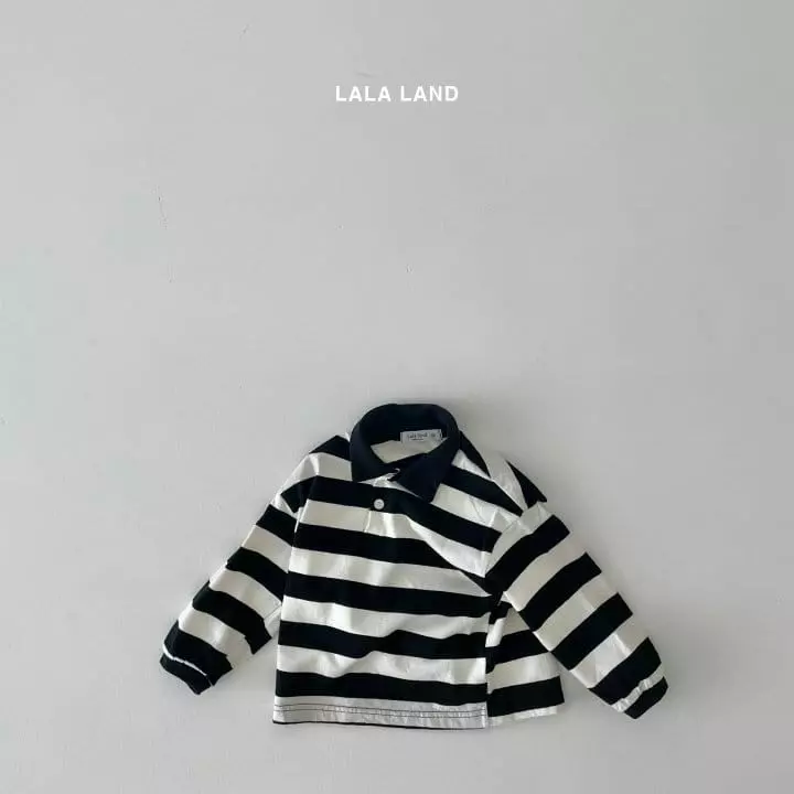 Lalaland - Korean Children Fashion - #designkidswear - Rugby Collar Tee - 12