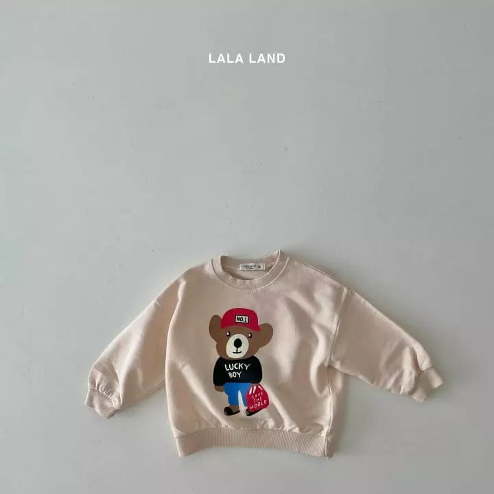Lalaland - Korean Children Fashion - #designkidswear - Lucky Boy Sweatshirt - 10
