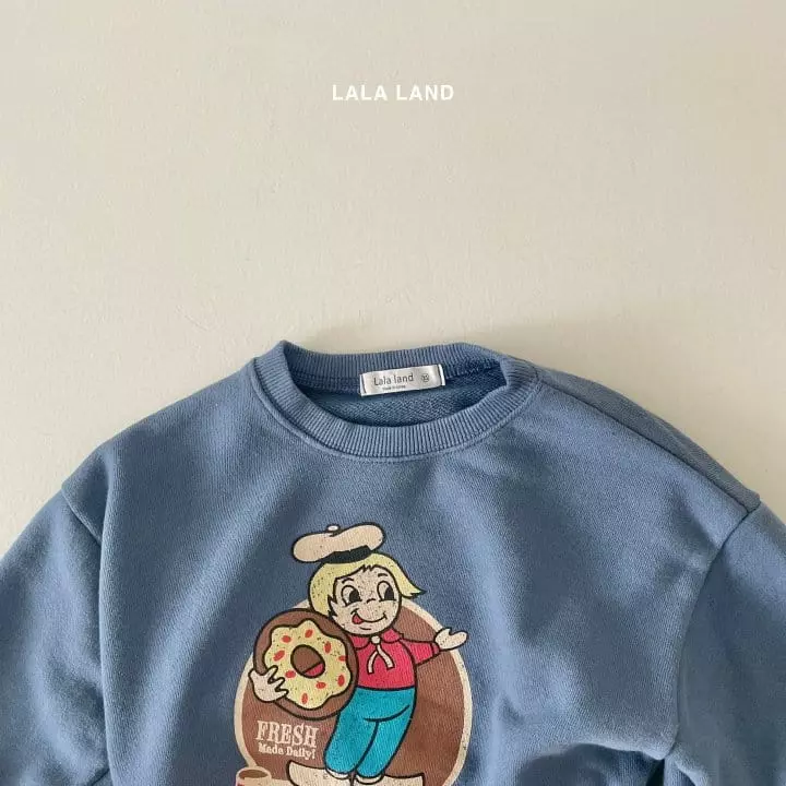 Lalaland - Korean Children Fashion - #designkidswear - Donut Sweatshirt - 6