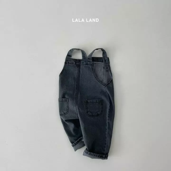 Lalaland - Korean Children Fashion - #discoveringself - Woodie Dungarees - 12