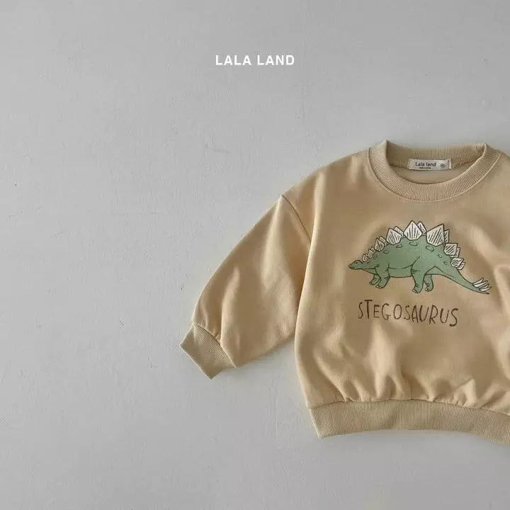 Lalaland - Korean Children Fashion - #discoveringself - Dino Sweatshirt - 9