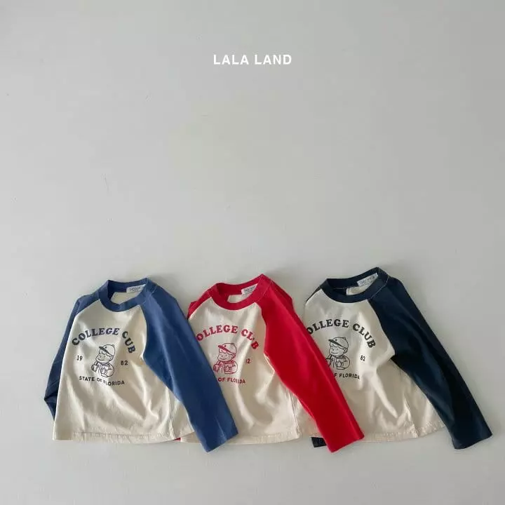 Lalaland - Korean Children Fashion - #fashionkids - Club Raglan Tee