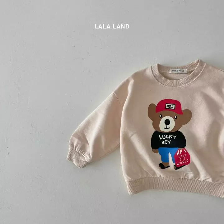 Lalaland - Korean Children Fashion - #fashionkids - Lucky Boy Sweatshirt - 12