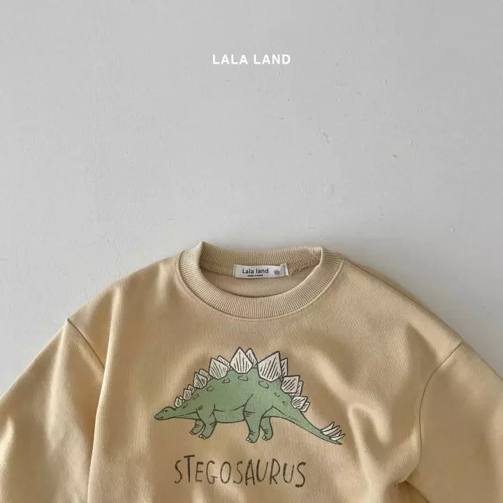 Lalaland - Korean Children Fashion - #fashionkids - Dino Sweatshirt - 10