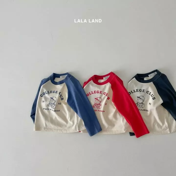 Lalaland - Korean Children Fashion - #kidsshorts - Club Raglan Tee - 2