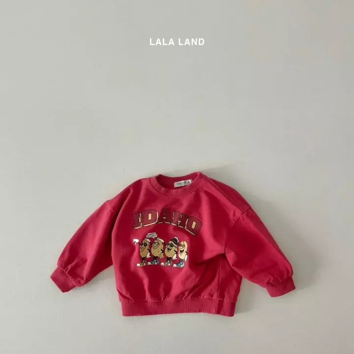 Lalaland - Korean Children Fashion - #kidsshorts - Potato Sweatshirt - 8