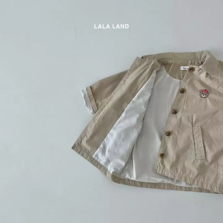 Lalaland - Korean Children Fashion - #kidsstore - Raglan Trench Coat - 6