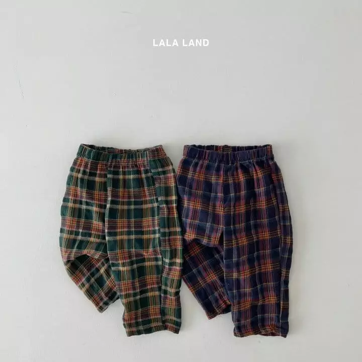 Lalaland - Korean Children Fashion - #kidsstore - Nell Check Pants