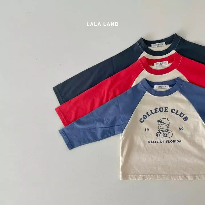 Lalaland - Korean Children Fashion - #kidsstore - Club Raglan Tee - 3