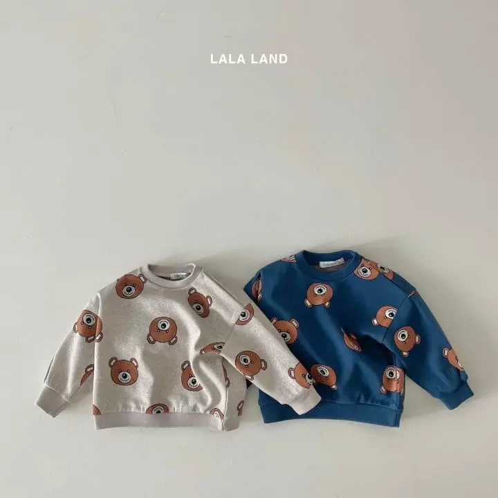 Lalaland - Korean Children Fashion - #kidsstore - Jacquard Bear Sweatshirt