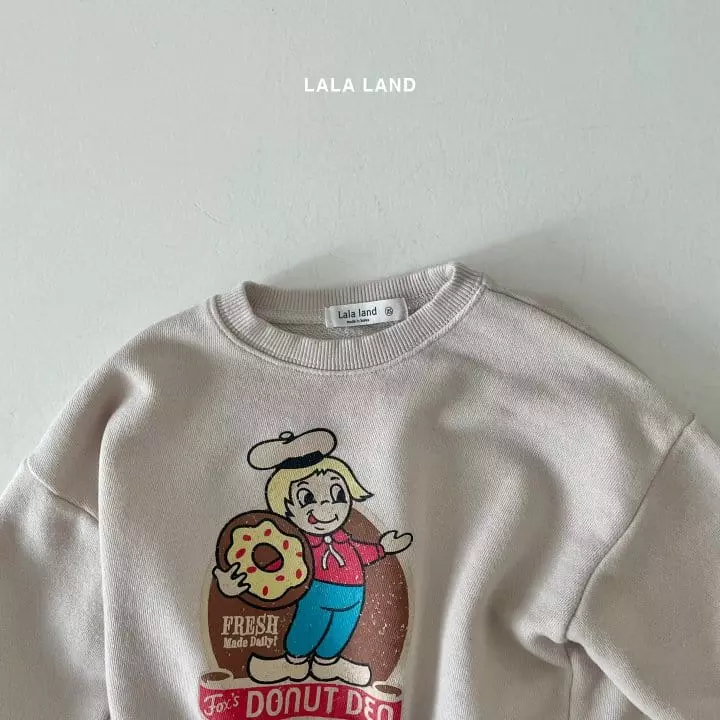 Lalaland - Korean Children Fashion - #kidsstore - Donut Sweatshirt - 10