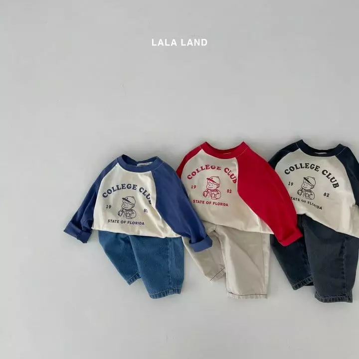 Lalaland - Korean Children Fashion - #kidsstore - Club Raglan Tee - 4