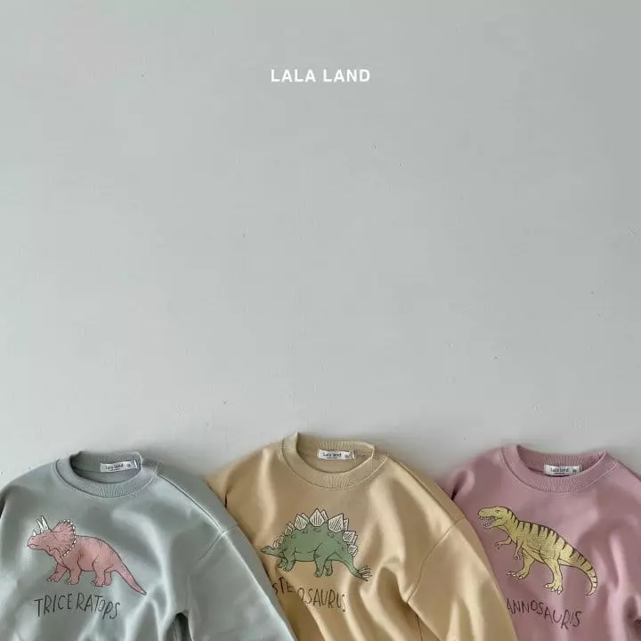 Lalaland - Korean Children Fashion - #littlefashionista - Dino Sweatshirt