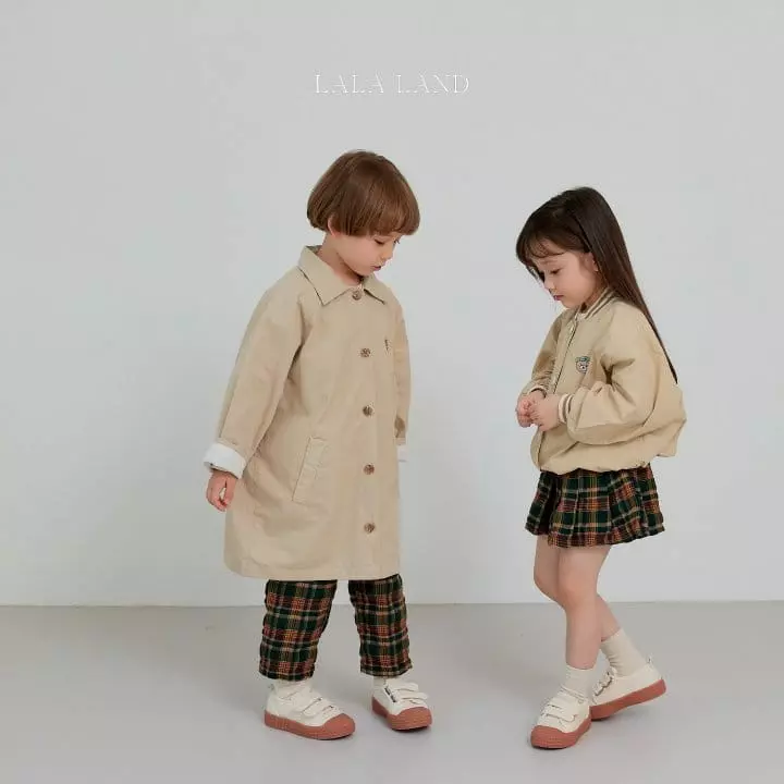 Lalaland - Korean Children Fashion - #magicofchildhood - Raglan Trench Coat - 10