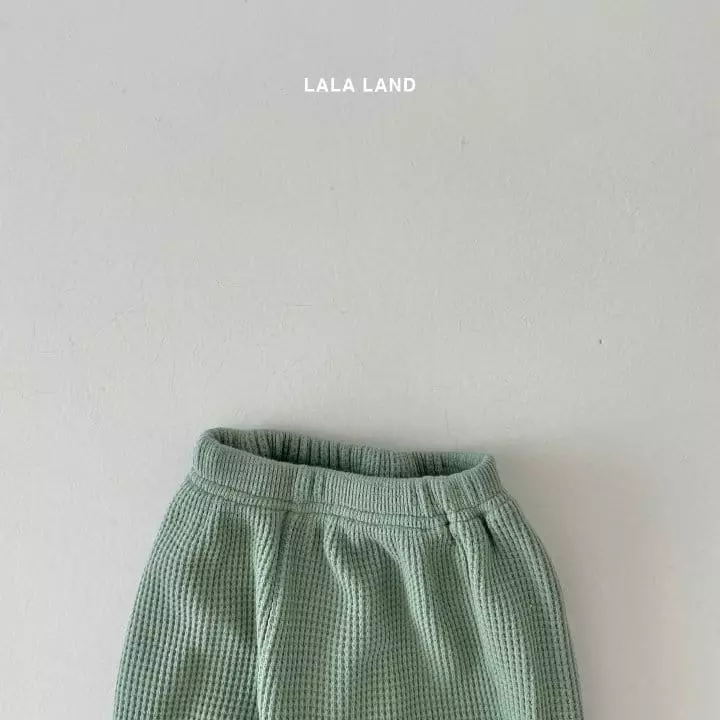 Lalaland - Korean Children Fashion - #magicofchildhood - Waffle Jogger Pants - 12