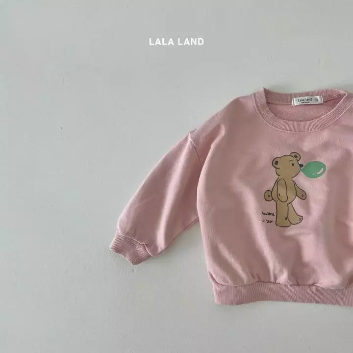 Lalaland - Korean Children Fashion - #magicofchildhood - Balloon Gum Top Bottom Set - 11