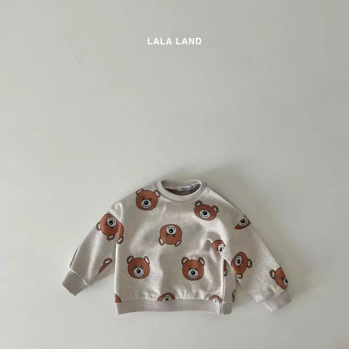Lalaland - Korean Children Fashion - #magicofchildhood - Jacquard Bear Sweatshirt - 5